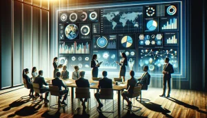 business discussion for growing company